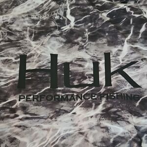 Huk Black and Gray Fishing Shirt